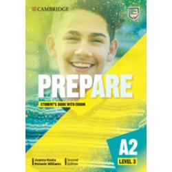 Prepare Level 3 Student's Book with interactive audio / video on Cambridge One   