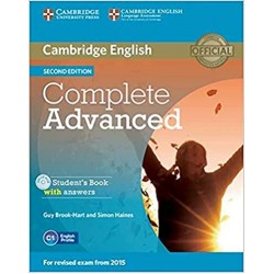 Complete Advanced 2nd Ed  Student's Book with Answers with CD-ROM