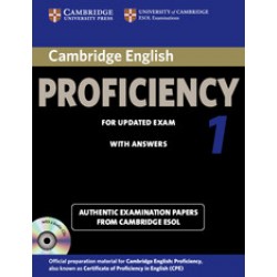 Cambridge English Proficiency 1 Self-study Pack (Student's Book with Answers and Audio CDs (2))