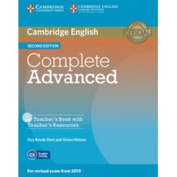 Complete Advanced 2nd Ed  Teacher's Book with Teacher's Resources CD-ROM