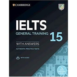 Cambridge IELTS 15 General Training Student's Book with Answers with Audio with Resource Bank