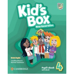 Kid's Box New Generation Level 4 Pupil's Book with audio / video on Cambridge One