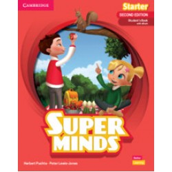 Super Minds Starter Student's Book with interactive audio / video on Cambridge One