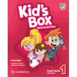 Kid's Box New Generation Level 1 Pupil's Book with audio / video on Cambridge One