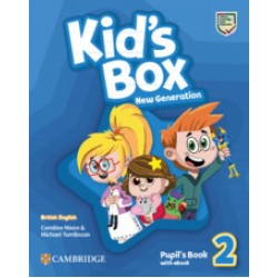 Kid's Box New Generation Level 2 Pupil's Book with audio / video on Cambridge One