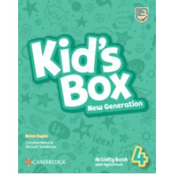 Kid's Box New Generation Level 4 Activity Book with Digital Pack