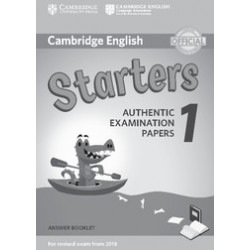 Cambridge English Young Learners 1 Starters Answer Booklet
