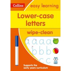 WIPE-CLEAN - Lower case letters Ages 3-5