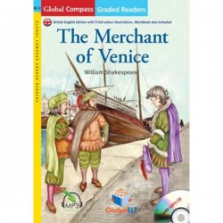 Graded Reader - The Merchant of Venice with MP3 CD - Level A2.2 - (British English)