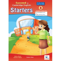 Cambridge YLE - Succeed in STARTERS - 2018 Format - 8 Practice Tests - Student's Edition with CD & Answers Key