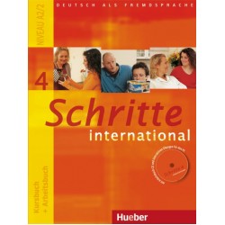 Schritte international 4, Kursbuch + Arbeitsbuch + CD zum Arbeitsbuch