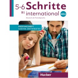 Schritte international Neu Deutschprüfung für Erwachsene / Prüfungsheft Zertifikat B1 mit Audios online