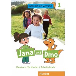 Jana und Dino 1 Deutsch für Kinder / Arbeitsbuch - Interaktive Version