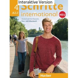 Schritte international Neu 4 – Interaktive digitale Ausgabe Digitalisiertes Kurs- und Arbeitsbuch mit integrierten Audio- und Videodateien und interaktiven Übungen