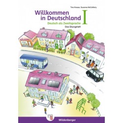 Willkommen in Deutschland – Deutsch als Zweitsprache I Übungsheft I mit Stickerbogen und Lösungen
