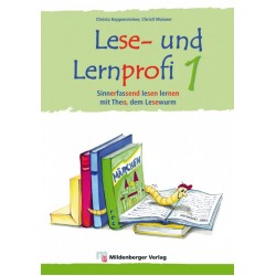 Lese- und Lernprofi 1 – Schülerarbeitsheft – silbierte Ausgabe Sinnerfassend lesen lernen mit Theo, dem Lesewurm / Leseheft
