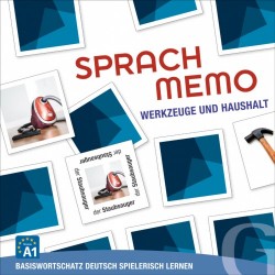 SPRACHMEMO Werkzeuge und Haushalt Basiswortschatz Deutsch spielerisch lernen / Sprachspiel