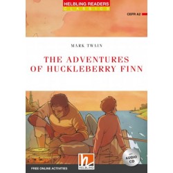 The Adventures of Huckleberry Finn + CD (Level 3) by Mark Twain