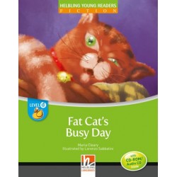 Fat Cat's Busy Day + CD/CDR, by Maria Cleary, Level D