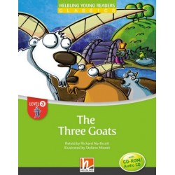 The Three Goats Level A  Reader + CD-ROM/Audio CD