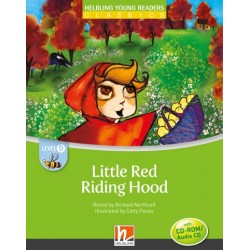 Little Red Riding Hood Level B  Reader + CD-ROM/Audio CD