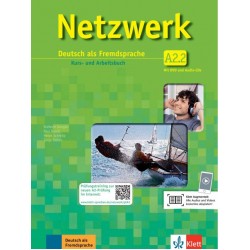 Netzwerk A2, Kursbuch/Arbeitsbuch Teil 2 +2CDs+DVD