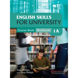 English Skills for University Level 1A Combined Course Book and Workbook with audio CDs